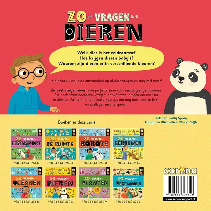 Zo veel vragen over dieren | 9789464393323 Zo veel vragen over dieren - Afbeelding 2