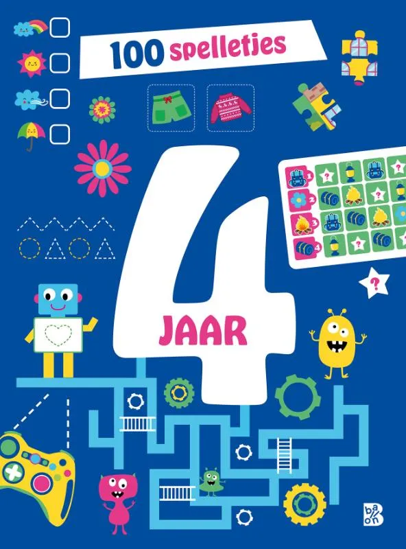 100 spelletjes voor 4-jarigen | 9789403227993 100 spelletjes voor 4-jarigen