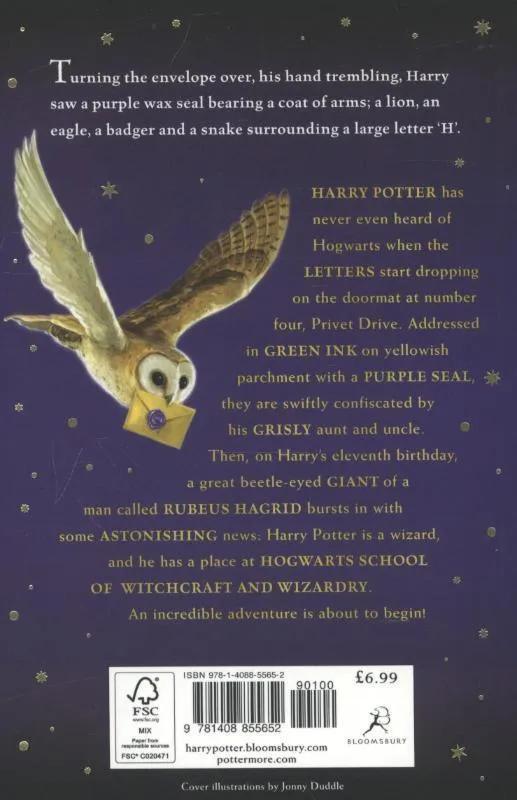 Harry Potter and the Philosopher's Stone | 9781408855652 Harry Potter and the Philosopher's Stone - Afbeelding 2