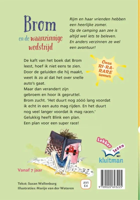 Onze RI-RA-RARE zomer. Brom en de waanzinnige wedstrijd | 9789020693225 Onze RI-RA-RARE zomer. Brom en de waanzinnige wedstrijd - Afbeelding 2