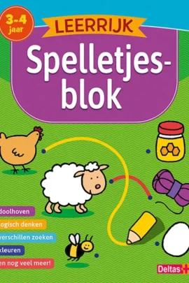 Leerrijk spelletjesblok