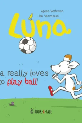 Luna really loves to play ball!