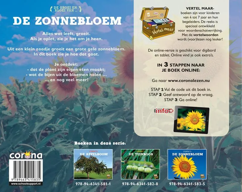 De zonnebloem | 9789463415835 De zonnebloem - Afbeelding 2