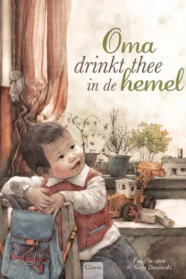 Oma drinkt thee in de hemel