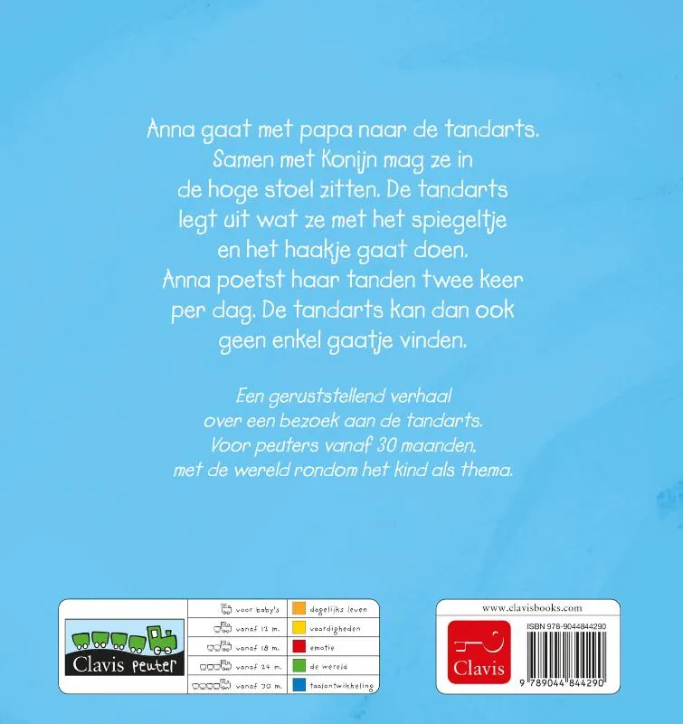 Anna bij de tandarts | 9789044844290 Anna bij de tandarts - Afbeelding 2