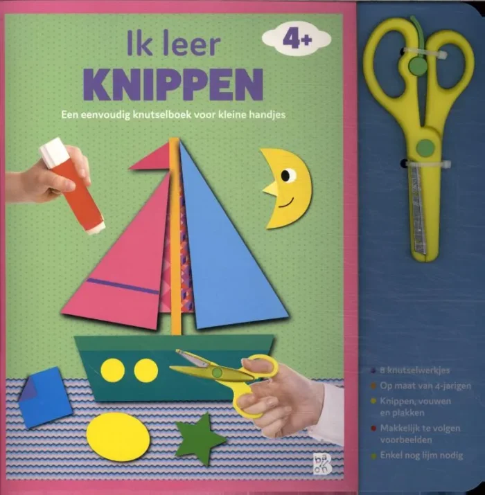 Ik leer knippen 4+ (boot) met schaartje