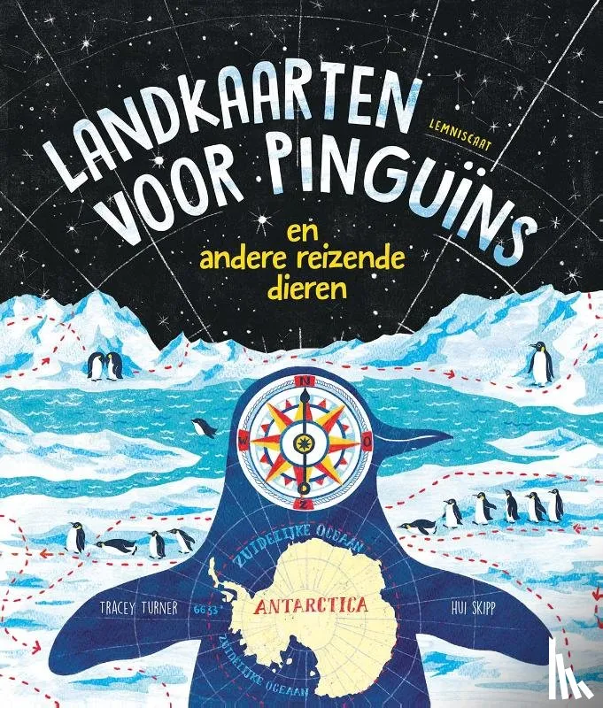 Landkaarten voor pinguïns en andere reizende dieren | 9789047715689 Landkaarten voor pinguïns en andere reizende dieren