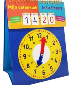 Mijn oefenklok / Je lis l'heure