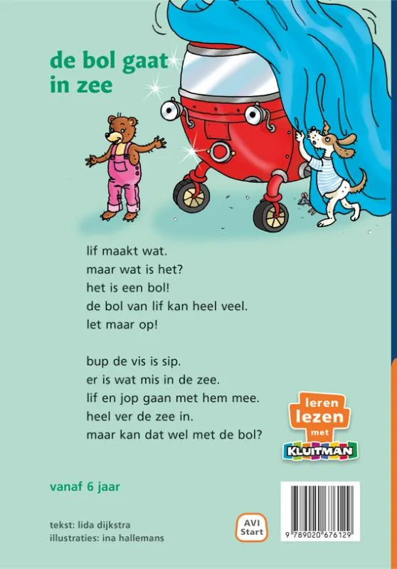 De bol gaat in zee | 9789020676129 De bol gaat in zee - Afbeelding 2