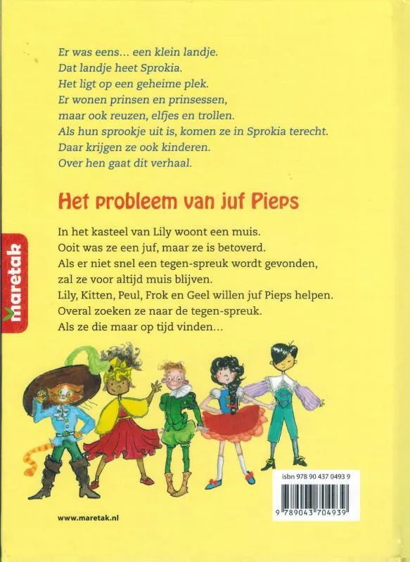 Het probleem van juf Pieps | 9789043704939 Het probleem van juf Pieps - Afbeelding 2