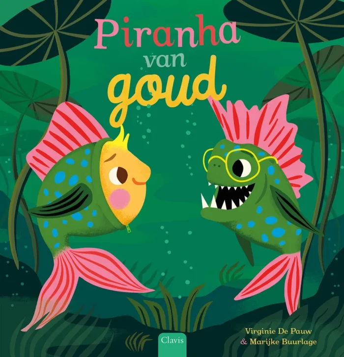 Piranha van goud