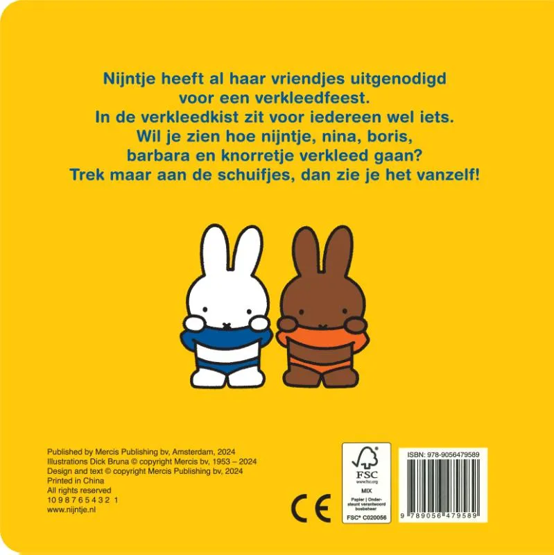 Nijntjes verkleedfeest | 9789056479589 Nijntjes verkleedfeest - Afbeelding 2