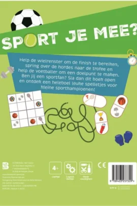 Alternative view of Sport je mee? Spelletjesblok