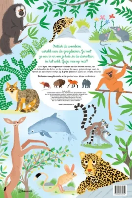 Mijn grote reis om de wereld ZOOGDIEREN | 9789025879952