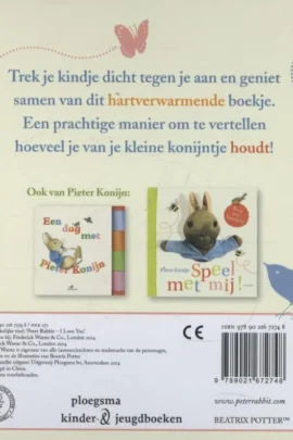 Alternative view of Pieter konijn | De liefste ben jij!