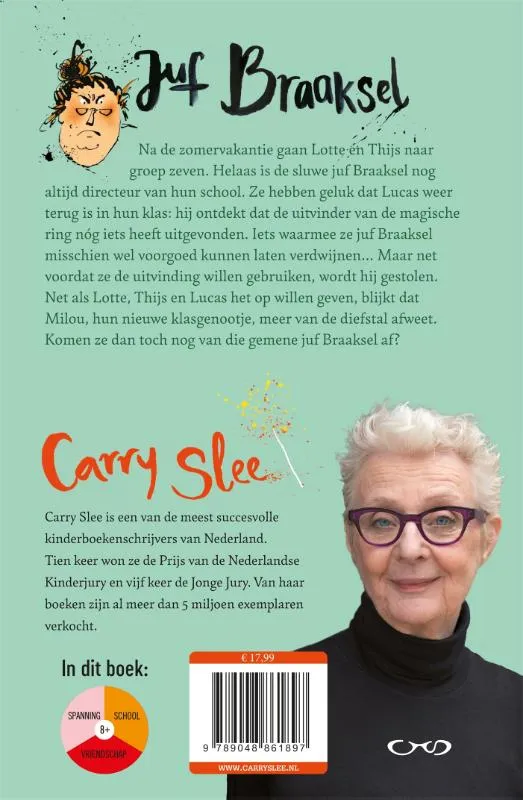 Juf Braaksel en de mysterieuze verdwijning | 9789048861897 Juf Braaksel en de mysterieuze verdwijning - Afbeelding 2