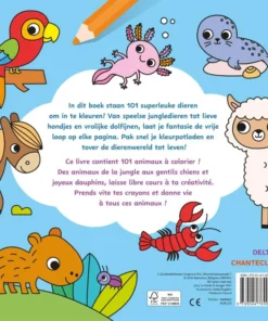 Maxi Color Fun – 101 dieren / Maxi Color Fun – 101 animaux | 9789044769081