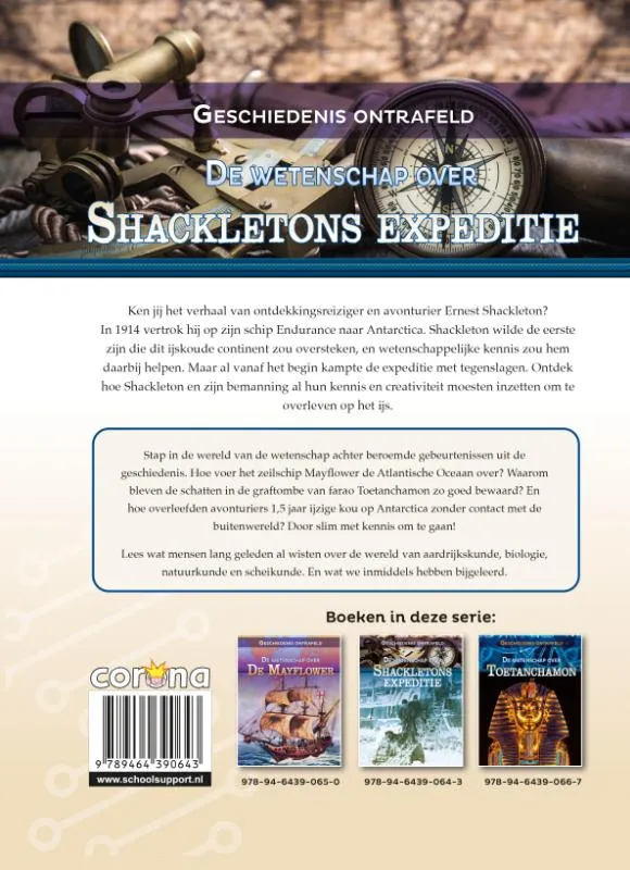 De wetenschap over Shackletons expeditie | 9789464390643 De wetenschap over Shackletons expeditie - Afbeelding 2