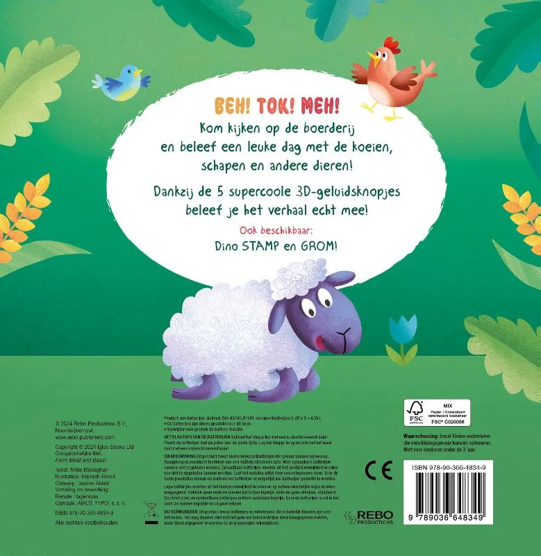 Boerderij BEH en MEH! | 9789036648349 Boerderij BEH en MEH! - Afbeelding 2