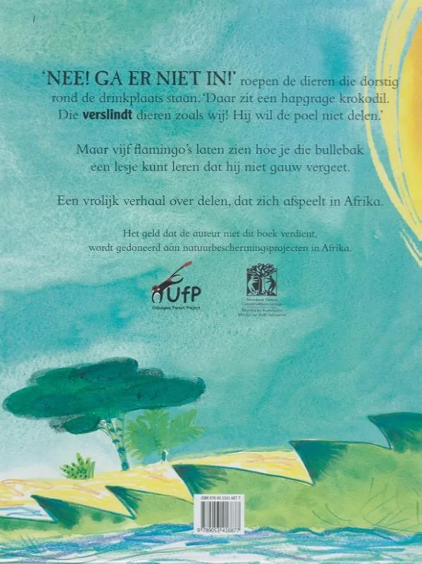 De hapgrage krokodil | 9789053416877 De hapgrage krokodil - Afbeelding 2