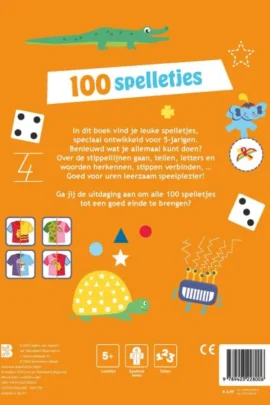100 spelletjes voor 6-jarigen | 9789403228006