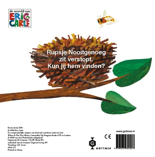 Waar is Rupsje Nooitgenoeg? | 9789025768287 Waar is Rupsje Nooitgenoeg? - Afbeelding 2