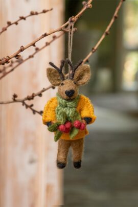 Hanger Hert met Hulst | 8721122322116 Hanger Hert met Hulst | 8721122322116