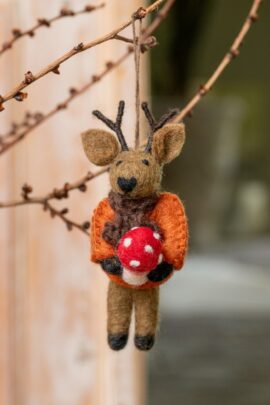 Hanger Hert met Paddenstoel | 8721122322109