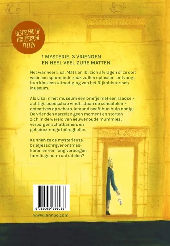 De schoolpleindetectives en de vergeten mummie | 9789059966086 De schoolpleindetectives en de vergeten mummie - Afbeelding 2