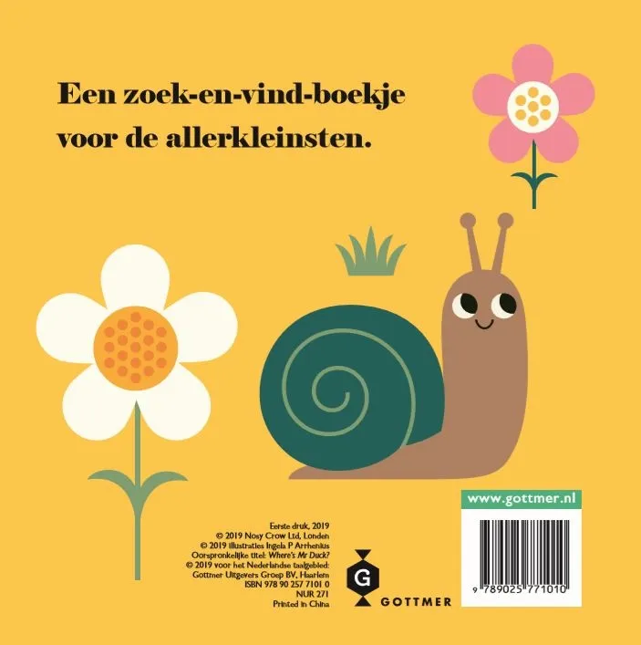 Eend, waar ben je? | 9789025771010 Eend, waar ben je? - Afbeelding 2