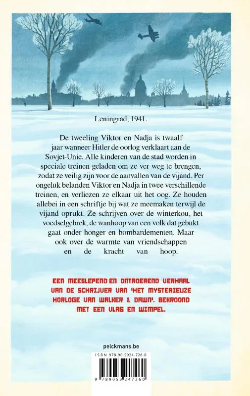 Twee fonkelrode sterren in de blinkend witte sneeuw | 9789059247260 Twee fonkelrode sterren in de blinkend witte sneeuw - Afbeelding 2