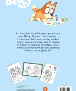 Bluey's kleurblok | 9789047887041 Bluey's kleurblok | 9789047887041