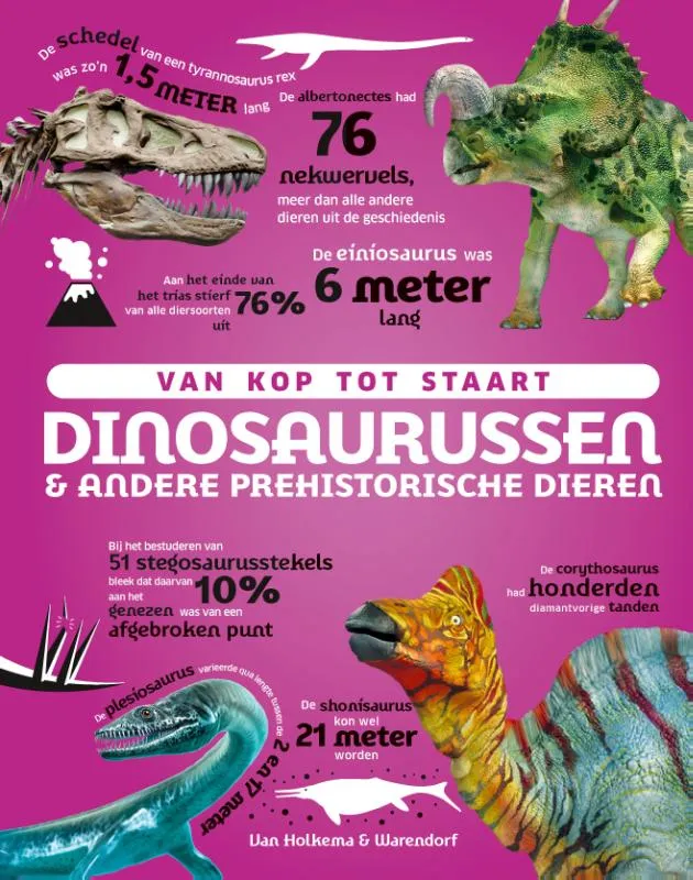 dinosaurussen en andere prehistorische dieren | 9789000398102 dinosaurussen en andere prehistorische dieren