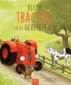 Kleine Tractor en de gevlekte koe