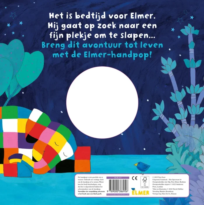 Bedtijd voor Elmer - Afbeelding 2