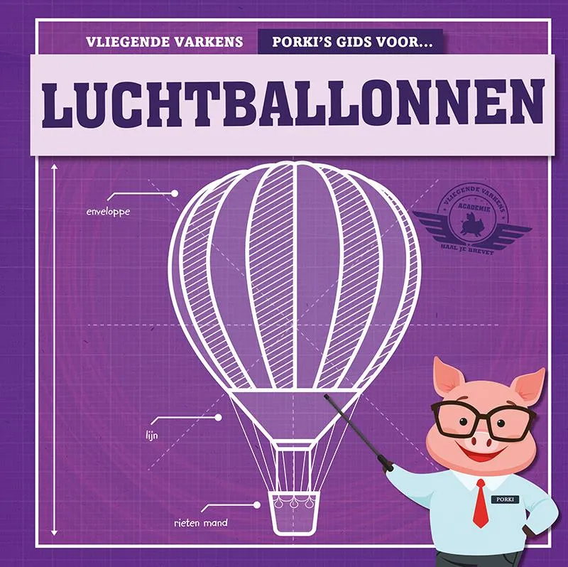 Porky's gids voor luchtballonnen | 9789463414739 Porky's gids voor luchtballonnen