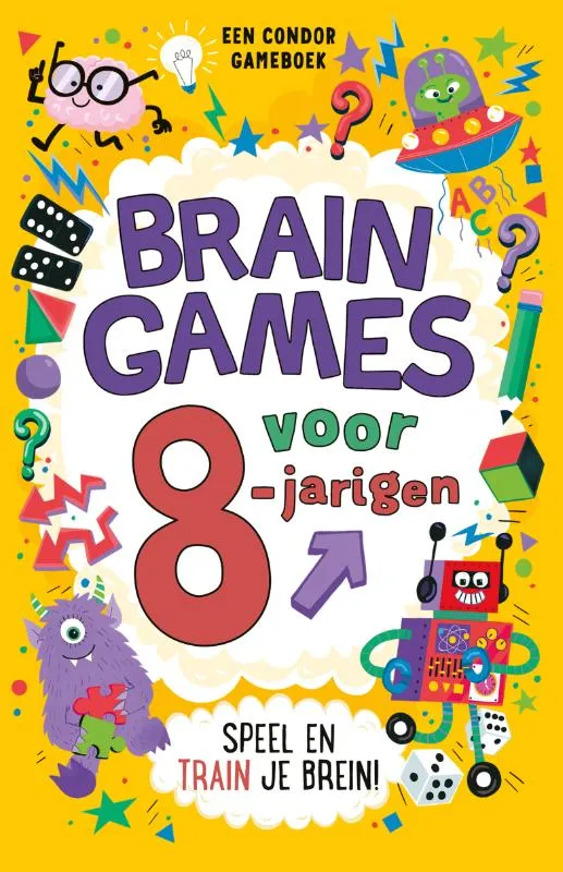 Brain games voor 8-jarigen | 9789493356221 Brain games voor 8-jarigen