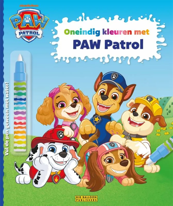 Oneindig kleuren met PAW Patrol | 9789047881087 Oneindig kleuren met PAW Patrol