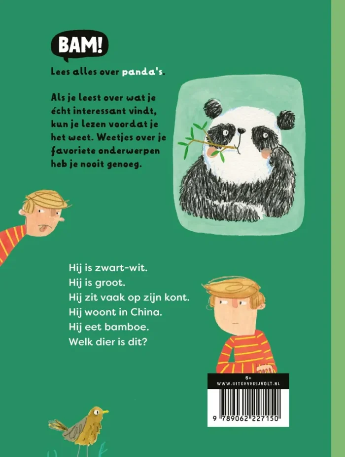 BAM! Ik lees: Een boek over panda’s (maar niet alleen) - Afbeelding 2
