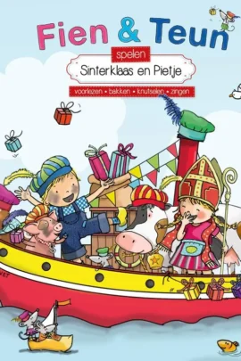 Fien & Teun spelen Sinterklaas en Pietje