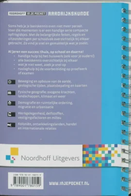 Alternative view of Noordhoff Aardrijkskunde in je pocket