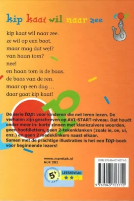 Kip Kaat wil naar zee | 9789043703710