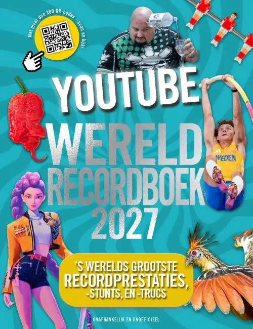YouTube Wereldrecordboek 2027 | 9789002287480 YouTube Wereldrecordboek 2027