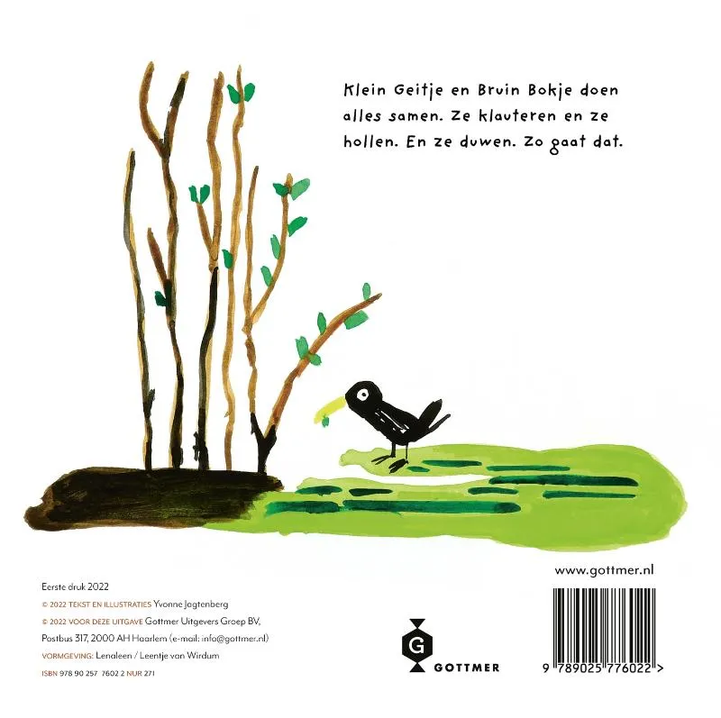 Klein Geitje en Bruin Bokje | 9789025776022 Klein Geitje en Bruin Bokje - Afbeelding 2