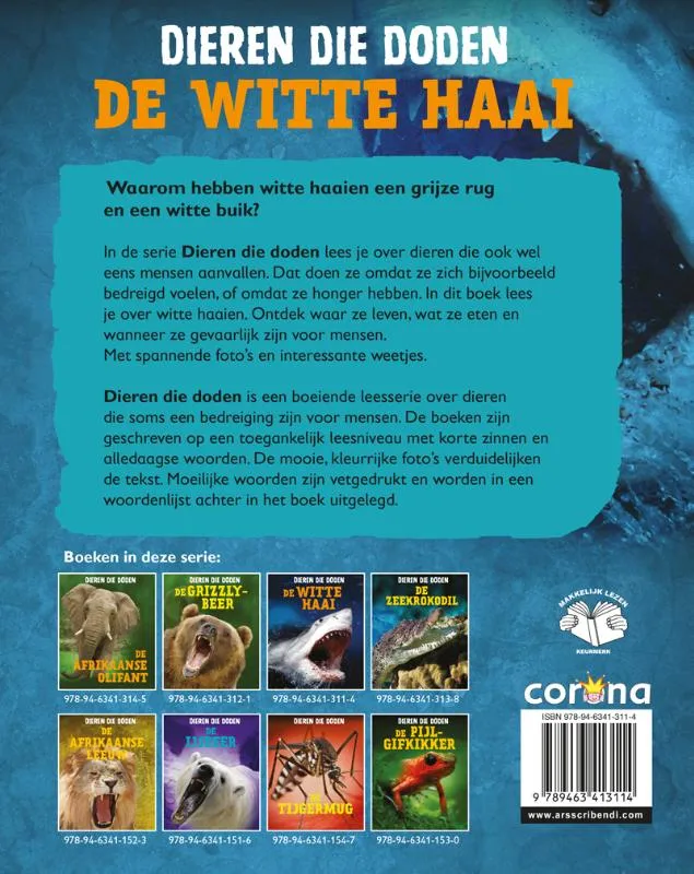 De witte haai | 9789463413114 De witte haai - Afbeelding 2