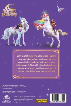 Alternative view of Magisch vriendenboek Unicorn Academy