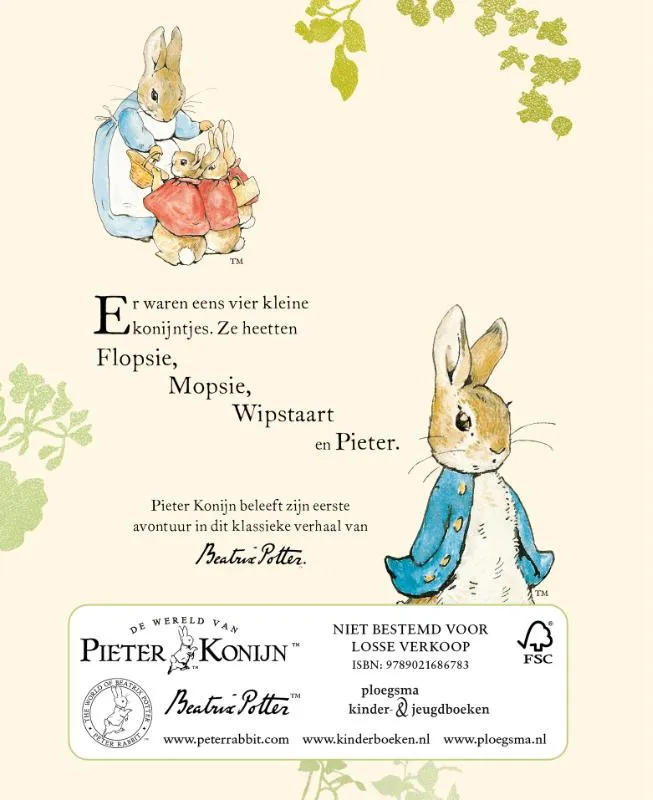 Pieter Konijn - Boek en knuffel | 9789021686783 Pieter Konijn - Boek en knuffel - Afbeelding 2
