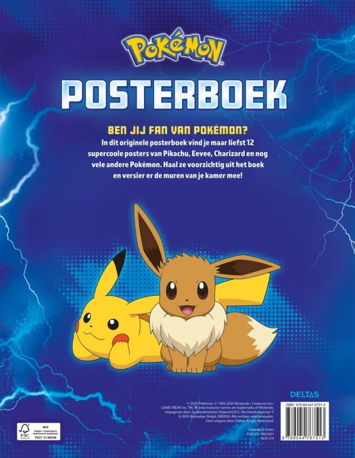 Pokémon posterboek - Afbeelding 2