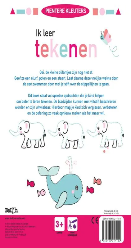 Ik leer tekenen 3+ | 9789403211152 Ik leer tekenen 3+ - Afbeelding 2