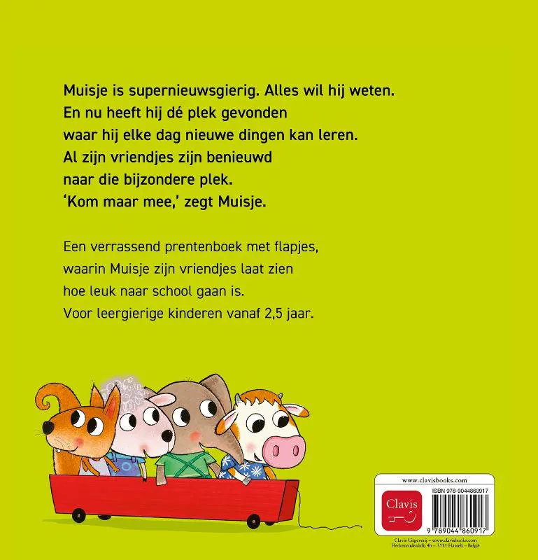 Kom je mee naar school? | 9789044860917 Kom je mee naar school? - Afbeelding 2